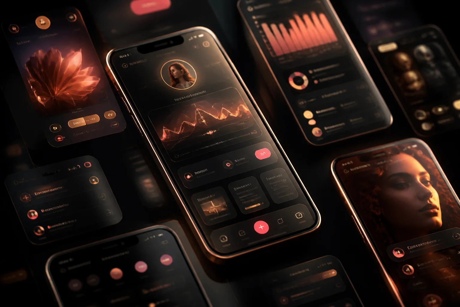 App interface showcase